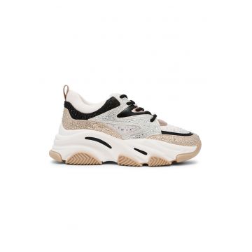 Pantofi sport wedge cu strasuri Privy