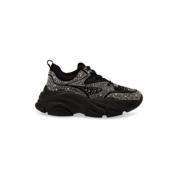 Pantofi sport wedge cu strasuri Privy