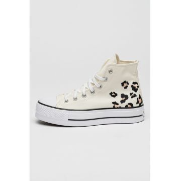 Tenisi canvas cu model animal print All Star Lift
