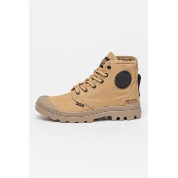 Tenisi high-top de panza cu logo Pampa