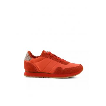 Pantofi dama Nora III -  Piele ecologica - Rosu -