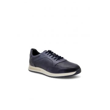 Pantofi sport barbati -  449393 - Piele naturala - Albastru
