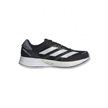 Pantofi sport barbati  Adizero Adios 6 - negru - material textil - cauciuc - set de alergare -