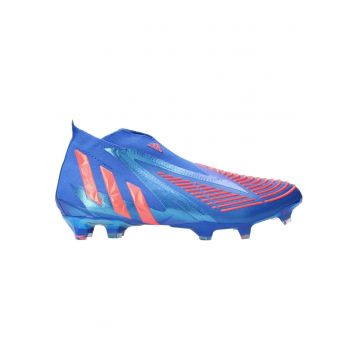 Pantofi sport barbati -  Predator Edge+ FG - albastru - material sintetic si textil - set de ghete de fotbal