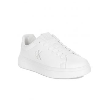 Pantofi sport dama  V3X982097 - alb - sintetic - platforma 4 cm