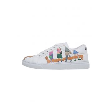 Pantofi sport din piele ecologica Fundi The Famous