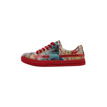 Pantofi sport din piele ecologica Vasily Kandinsky Cannons