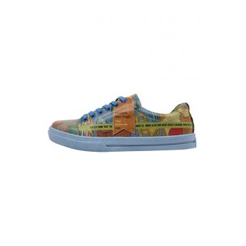 Pantofi sport din piele ecologica Vincent Van Gogh The Bedroom