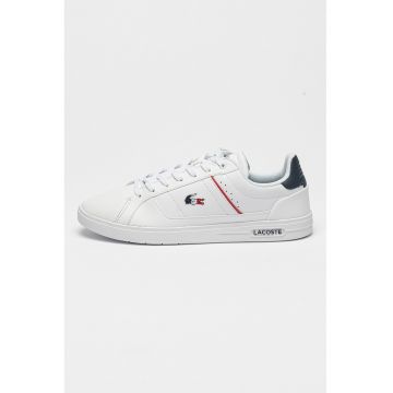 Pantofi sport din piele si piele ecologica cu logo Europa Pro