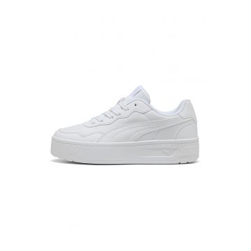 Pantofi sport low-cut de piele