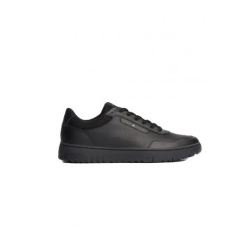 Pantofi sport  pentru Barbati - th basket core lite lth - FM0FM05369-BDS - Negru