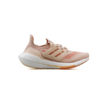 Ultraboost 21 Pantofi sport pentru alergare cu aspect de tricot fin -