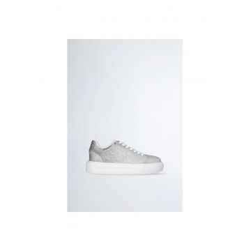 Pantofi sport cu aspect stralucitor