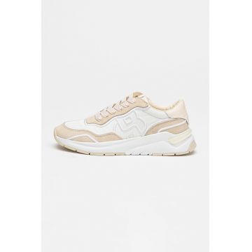 Pantofi sport cu garnituri din piele Skylar