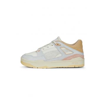 Pantofi sport cu insertii din piele intoarsa Slipstream Thrifted - Gri/Alb murdar