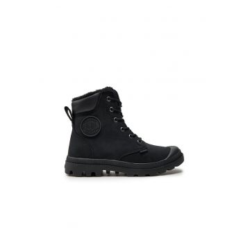 Pantofi sport dama -  30492 - Piele naturala - Negru