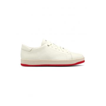 Pantofi sport de piele cu aspect texturat Nora