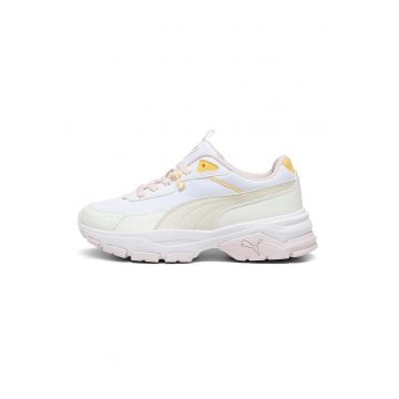 Pantofi sport de piele ecologica cu insertii de plasa Cassia Via