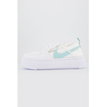 Pantofi sport de piele ecologica cu insertii de plasa Court Vision Alta