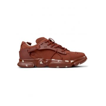 Pantofi sport de piele nabuc cu insertii de cauciuc Karst 20647