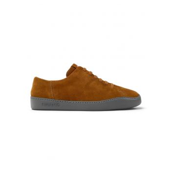 Pantofi sport de piele Peu Touring - Gri/Maro deschis