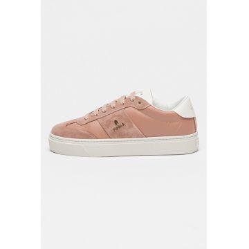 Pantofi sport de piele si piele intoarsa Enjoy