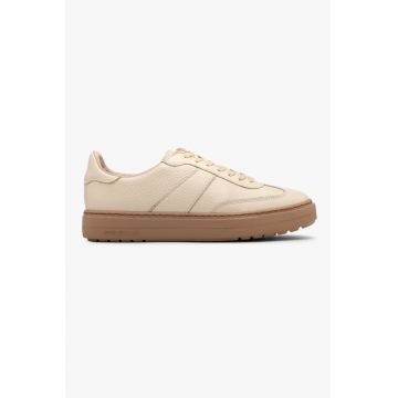 Pantofi sport de piele si piele intoarsa Nora