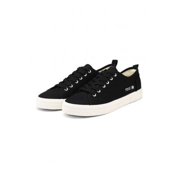 Pantofi sport din material textil cu varf rotund