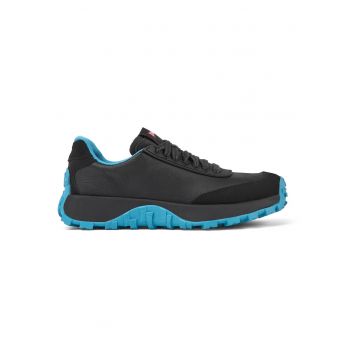 Pantofi sport Drift Trail cu insertii din piele intoarsa - Negru/Galben