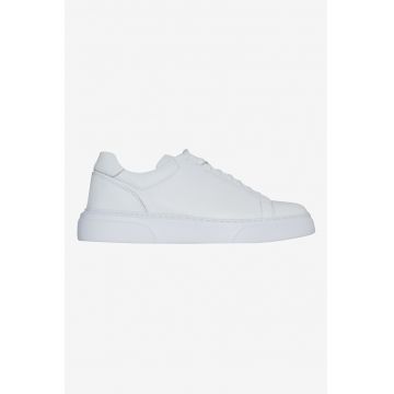 Pantofi sport flatform din piele
