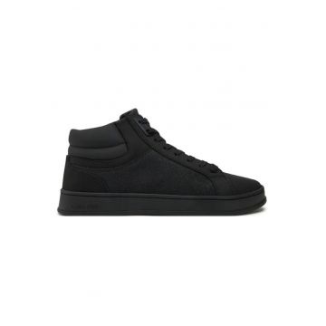 Pantofi sport  pentru Lifestyle - HIGH TOP LACE UP NB MONO - HM0HM01769-0GT - Negru