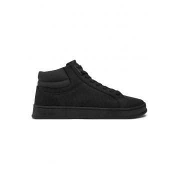 Pantofi sport  pentru Lifestyle - HIGH TOP LACE UP NB MONO - HM0HM01769-0GT - Negru
