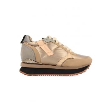 Pantofi sport wedge Anif - Auriu