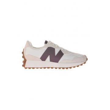 Pantofi sport wedge cu garnituri din piele