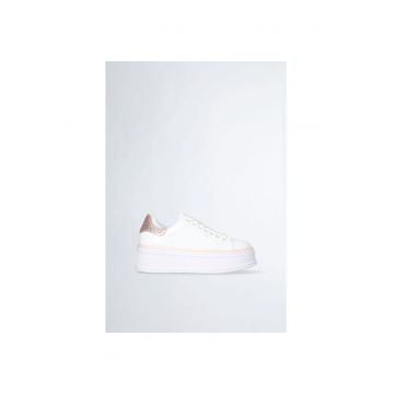 Pantofi sport wedge cu strasuri