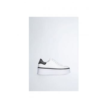 Pantofi sport wedge cu strasuri