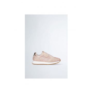 Pantofi sport wedge cu strasuri