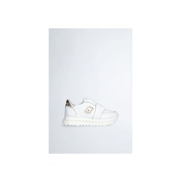 Pantofi sport wedge de piele