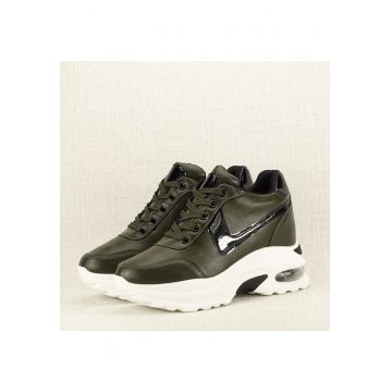 Sneakers kaki High-Top Abby M2 6303