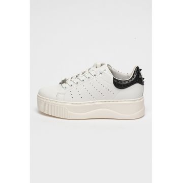 Pantofi sport din piele cu platforma Perry