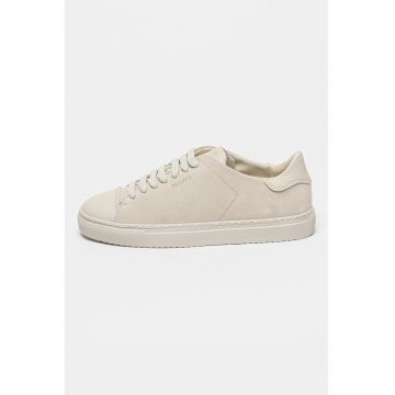 Pantofi sport low-cut de piele intoarsa