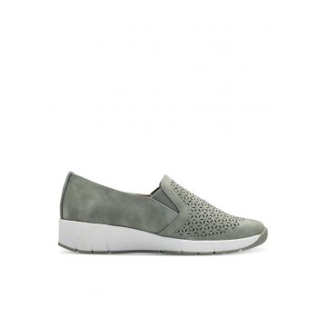 Tenisi dama Jana - 303746995 - Piele ecologica - Verde