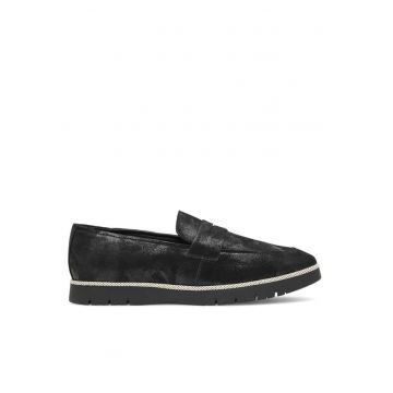 Pantofi dama -  347552 - Piele intoarsa - Negru