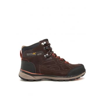 Pantofi sport barbati  300785218 - Piele intoarsa - Maro