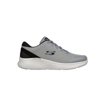 Pantofi sport cu amortizare si detalii peliculizate Skech-Lite Pro - Clear Rush