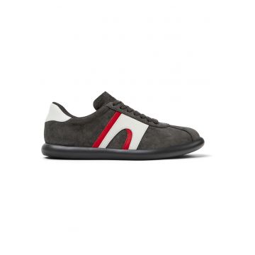Pantofi sport de piele 27213 Pelotas Soller - Rosu/Alb/Gri