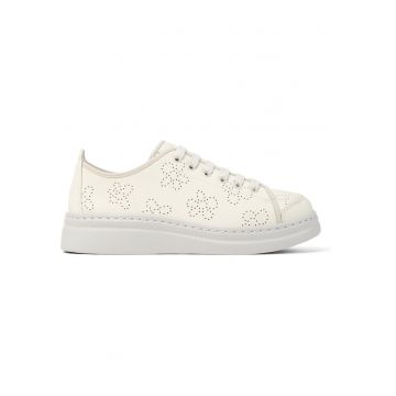 Pantofi sport de piele cu aspect perforat Runner Up Pantofi sport de piele cu aspect perforat Runner Up