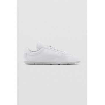 Pantofi sport din material textil cu model uni