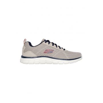 Pantofi sport din material textil Track Leshur - Maro taupe deschis