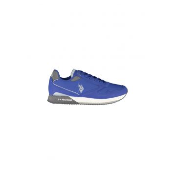 Sneakers barbati -  40% Poliester - 60% Poliuretan - Albastru - 23510